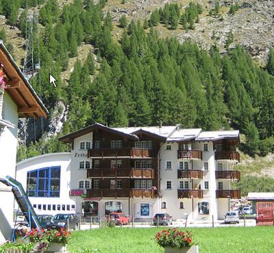 Haus Evita Saas-Grund Exteriör bild